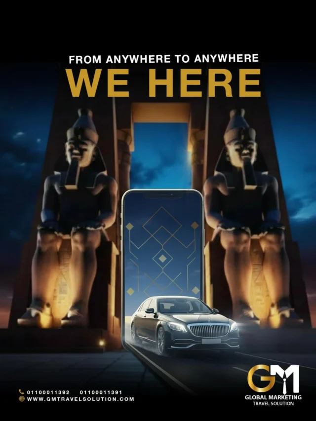 All your transfers in the city of civilization “Luxor “just got easier and more luxurious with GM Travel Solution.
Whether it’s from the airport to your hotel or between iconic landmarks, we’re with you every step of the way.
Our transfer service offers modern vehicles and professional drivers, ensuring your comfort is our priority.
Contact Us for any details 

 Contact Us:
 📞 +201100011392 / +201100011391
 🌐 www.gmtravelsolution.com

 #GMTravelSolution  #LuxuryAirportServices #transfer